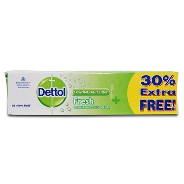 Dettol Fresh Lather Shaving Cream - 78 gm