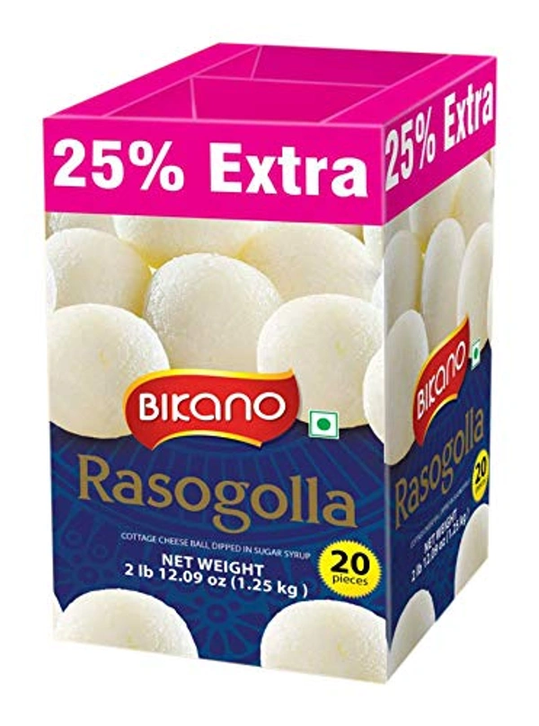 Bikano Ras Gulla - 1 kg