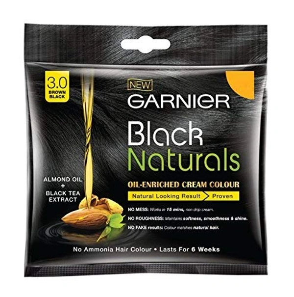 Garnier Black Natural Colour - 20ml+20gm