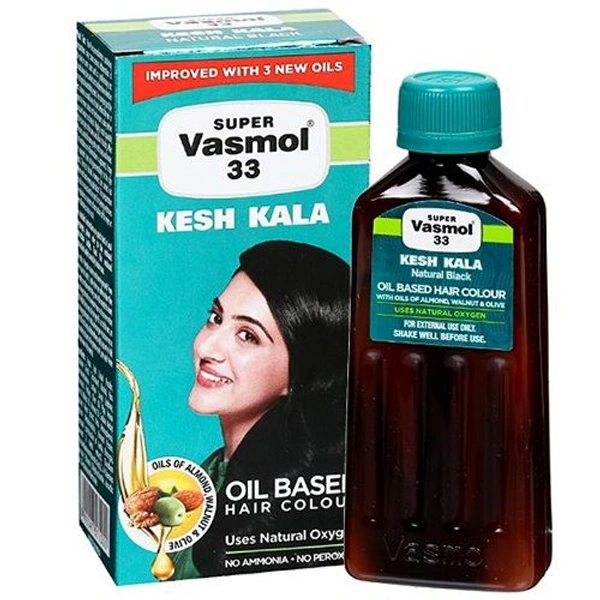 Vasmol 33 Hair  Colour Black - 50ml