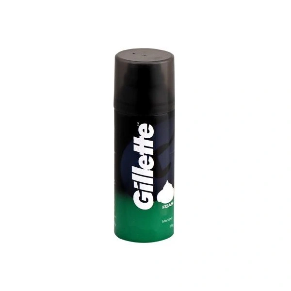 Gillette Menthol Shaving Foam  - 196gm