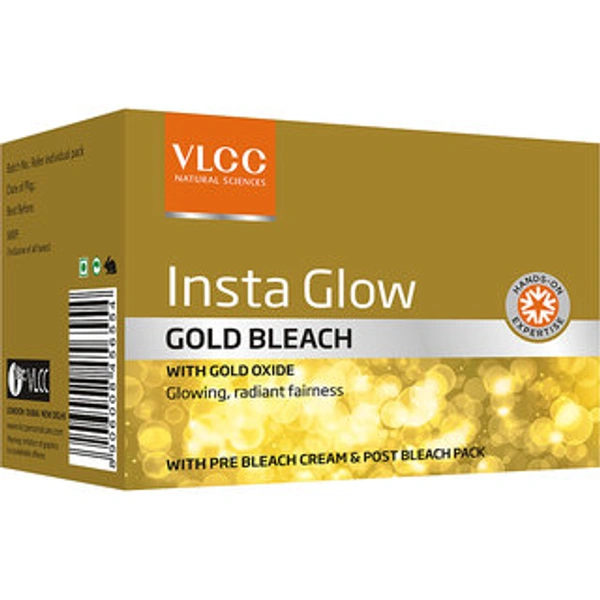 Vlcc Insta Glow Gold Bleach - 30gm