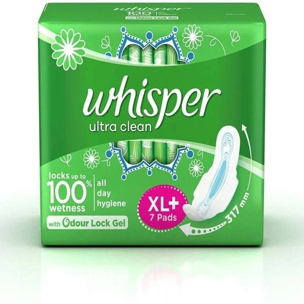 Whisper Ultra Clean XL+ 7 Pads - XL+