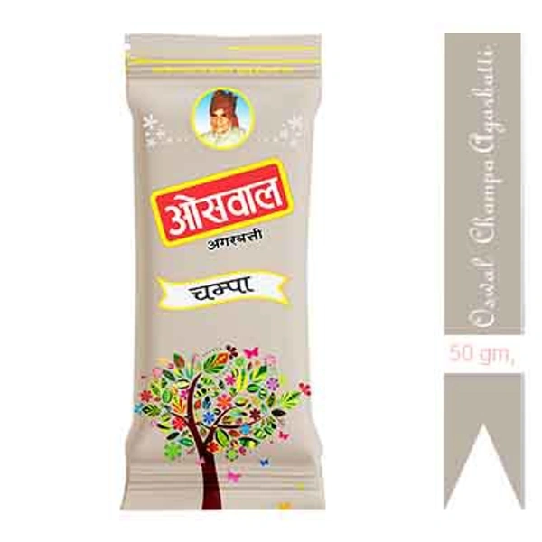 Oswal Agarbatti Champa - 50gm