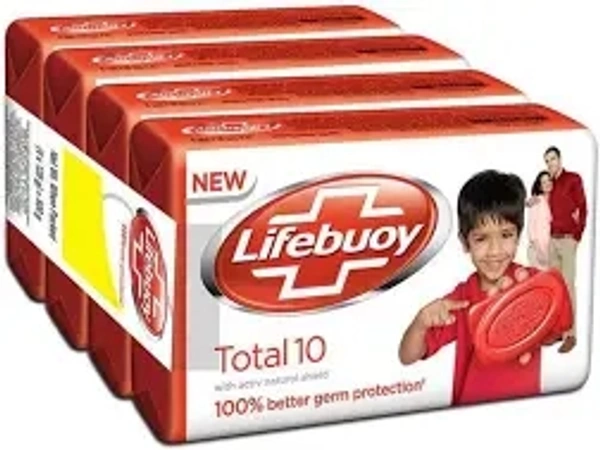 Lifebuoy Total Soap - 4U*44=176gm
