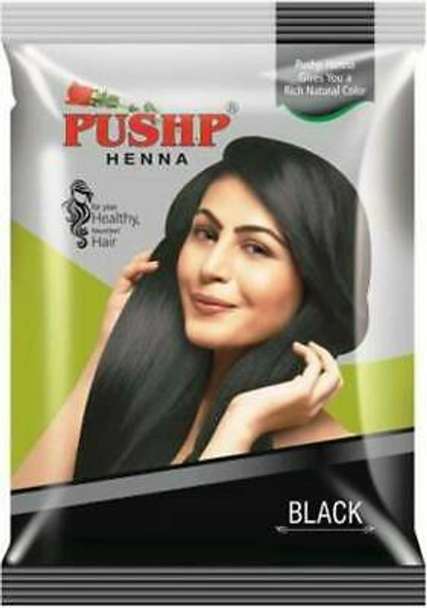 Pushp Henna Black - 10gm