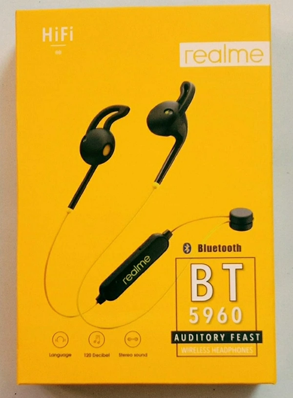 Realme Wireless Bluetooth BT 5960 - BLACK