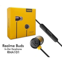Realme Buds RMA101 In Ear Wired With Mic Earphones - BLACK