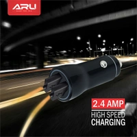 ARU Car Charger Dual Usb ACC-21 - BLACK