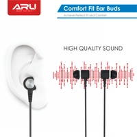 ARU Wired Earphones AEP-44 - BLACK