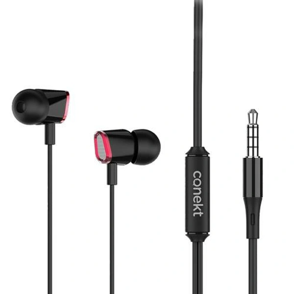Conekt Wired Earphones M11 Clear - BLACK