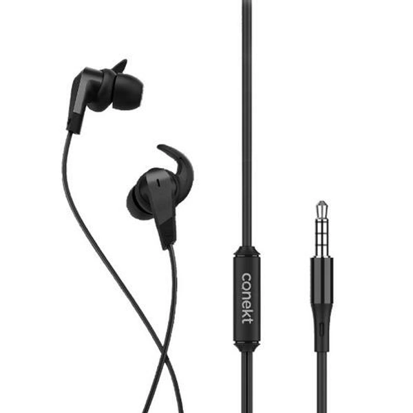 Conekt Wired Earphones M11 Sports - BLACK 
