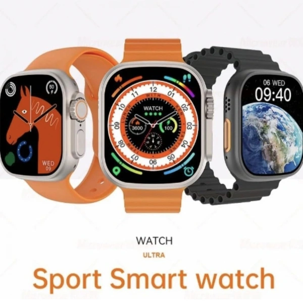 Smart Watch I9 Ultramax - Web Orange