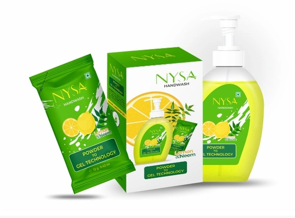 Powder to Handwash Bottle and Refill(12g)MRP: INR 75
