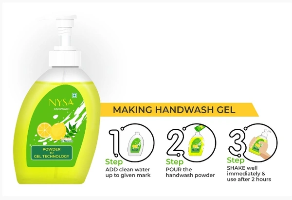 Powder to Handwash Bottle and Refill(12g)MRP: INR 75