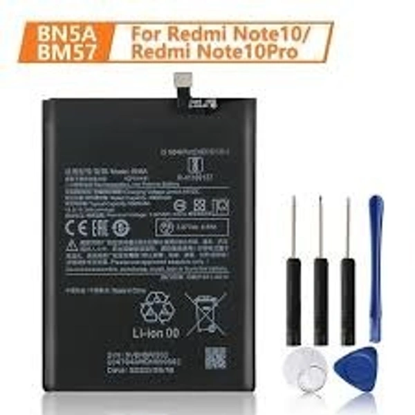 TRIVY Mobile Battery For Xiaomi Redmi Note 10 5G BN5A