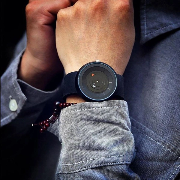 FOXTER ANALOG WATCH - Black, FREE, 6 months warranty period