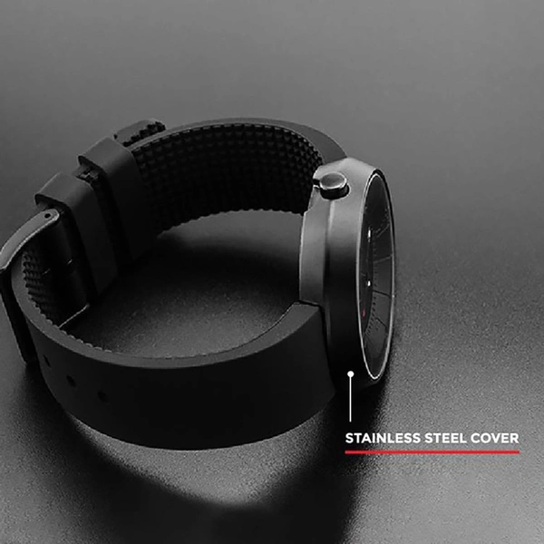 FOXTER ANALOG WATCH - Black, FREE, 6 months warranty period