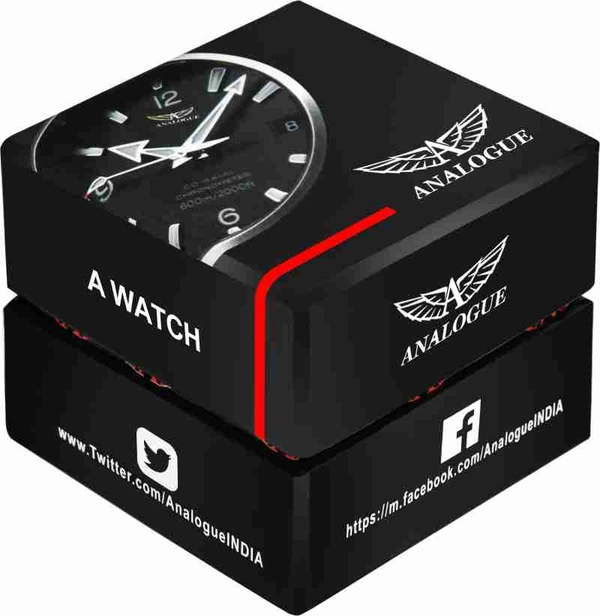 ANLG-428 Boys Blue Series Watch - Blue, Free, 1 Year