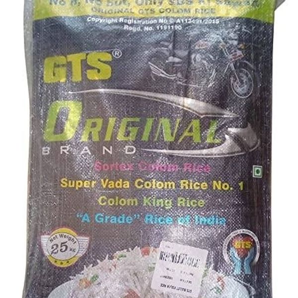 Gts  Bullet Rice 25 Kg
