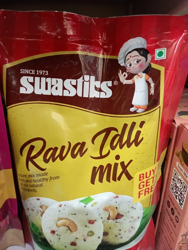 Swastik Rava Idli Mix - 1+1