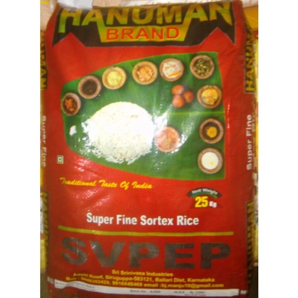 Hanuman Raw Rice - 25 kh