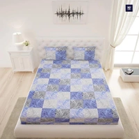 Monte Carlo Sferra 144TC Pure Cotton Double Bedsheet With 2 Pillow Covers - Double (2.24 x 2.54m )