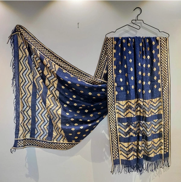 Solid Chiffon, Women Woven Dupattas - Black, 2.4 mtr