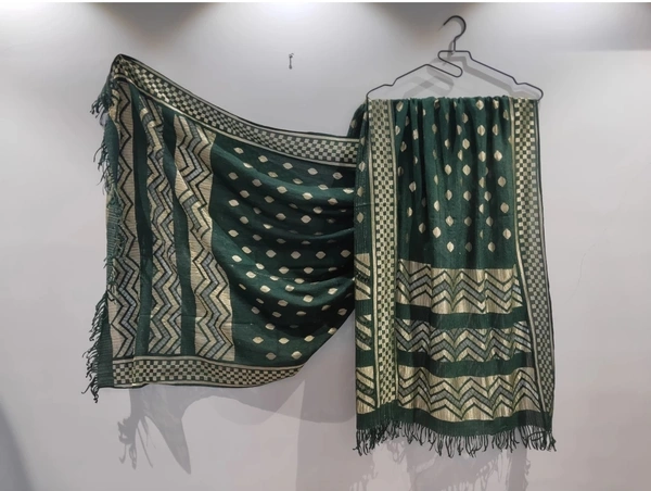 Solid Chiffon, Women Woven Dupattas - Black, 2.4 mtr