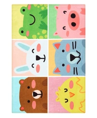 Story@Home Aqua Door Mat  - 16 x 24 inchs