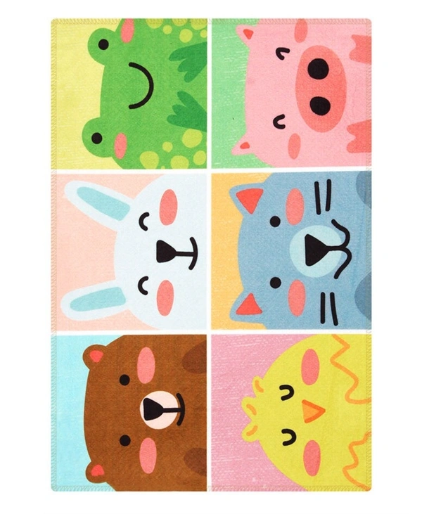 Story@Home Aqua Door Mat  - 16 x 24 inchs