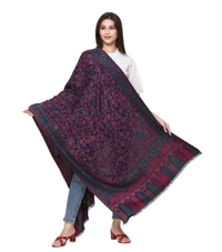 Muffle Assorted Viscose Textured Shawl  - assorted, 70