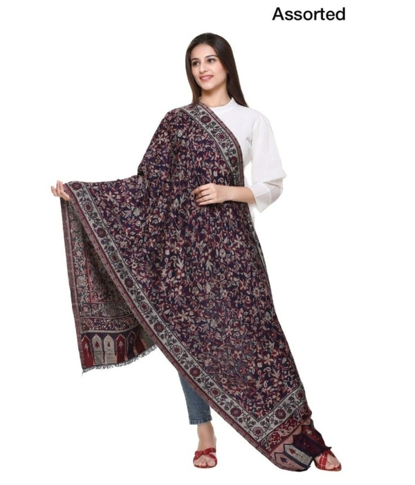 Muffle Assorted Viscose Textured Shawl  - 70