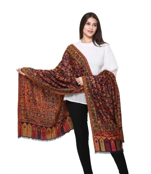 Muffle Assorted Viscose Textured Shawl  - 70