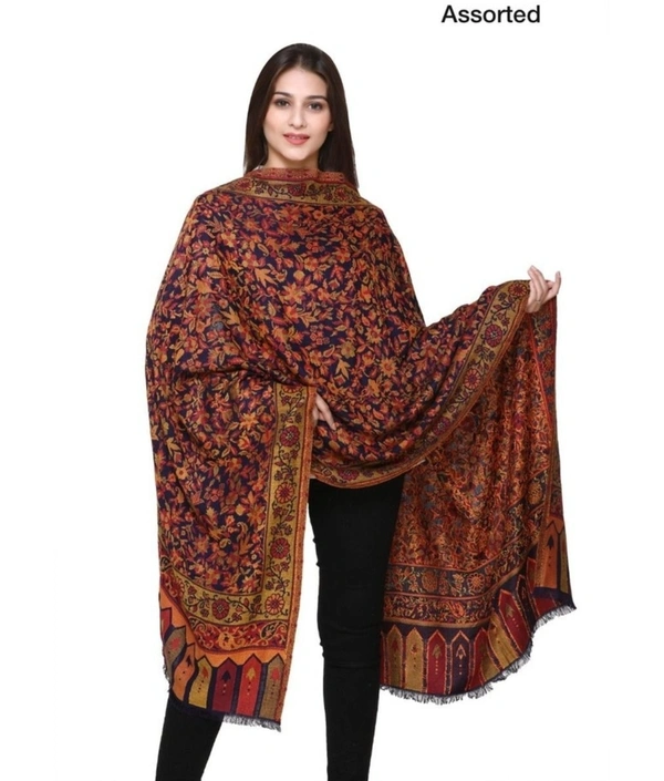 Muffle Assorted Viscose Textured Shawl  - 70