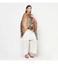 Acrylic Blend Printed Shawl - 80