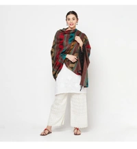 Acrylic Blend Printed Shawl - 80