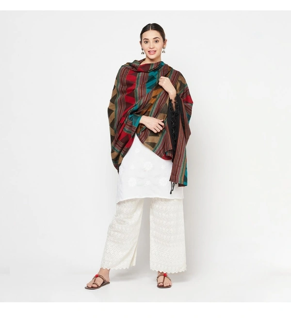 Acrylic Blend Printed Shawl - 80