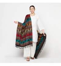Acrylic Blend Printed Shawl - 80