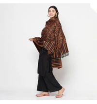 Acrylic Blend Floral Printed Shawl - 80