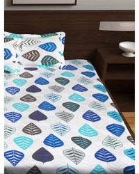 Story@Home Magical Cotton Double Bedsheet with 2 Pillow Covers - Double Bed ( 225 x 250 cm)