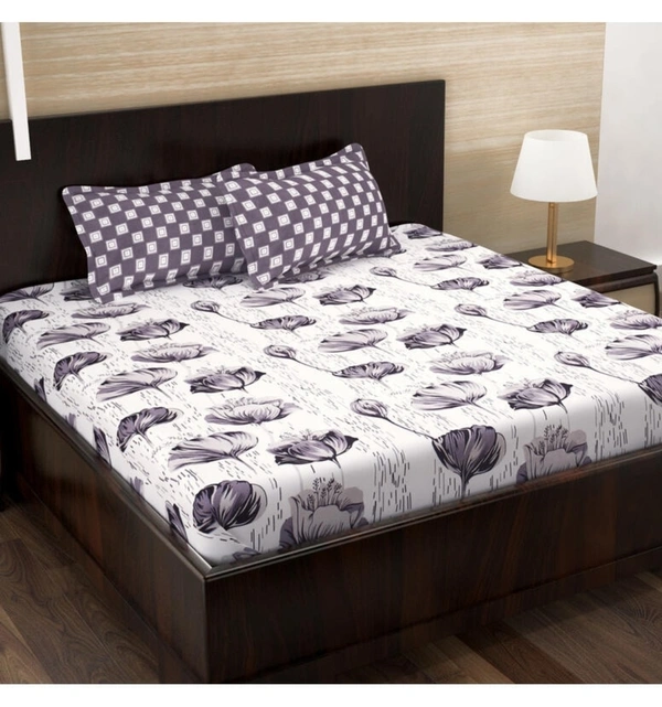 Story@Home Magical 152TC Cotton Double Bedsheet With 2 Pillow Covers - Double ( 225 x 250cm)