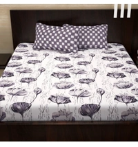 Story@Home Magical 152TC Cotton Double Bedsheet With 2 Pillow Covers - Double ( 225 x 250cm)