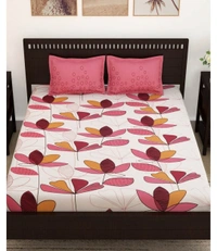 Story@Home Magical 152TC Cotton Double Bedsheet With 2 Pillow Covers - Double ( 225 x 250cm)