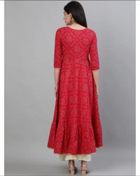 Pehnava Women's Fit N Flare Cotton Dress - Ref, M