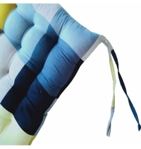Assorted Polyester Fiber Multipurpose Chair Pad - 16 x 16 inch, Assorted