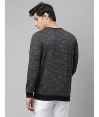 Rigo Men's Full Sleevs Fleece Typography Sweatshirt - L