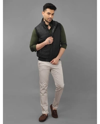 Altair 120GSM High Quality Men's Sleeveless Jacket - Black - XL