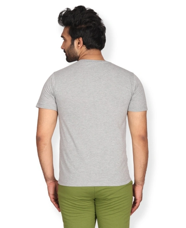 MVMT Blended Men's Printed Slim Fit T-shirt - Grey - L