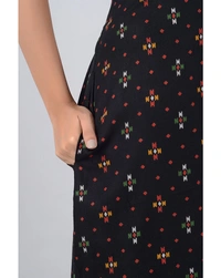 SuperSoft Cotton Viscose Printed Long Nighti For Women - L